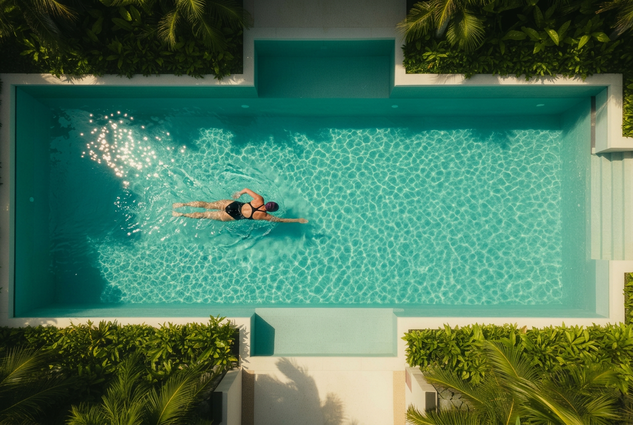 Piscina monitorada por SalvaVida